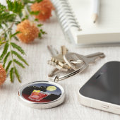 Amerikaan Sleutelhanger (Zijkant)