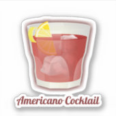 Amerikaan Sticker (Voorkant)