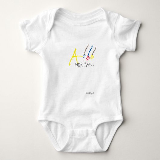 Amerikaan T-shirt (Voorkant)