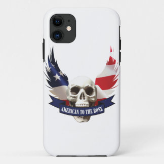 Amerikaan tegen de botschedel Case-Mate iPhone case