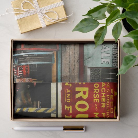 Amerikaan - Tekenen - Vervoertijd 1936 Tissuepapier (Geschenk)