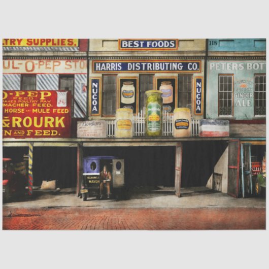 Amerikaan - Tekenen - Vervoertijd 1936 Tissuepapier (Voorkant)