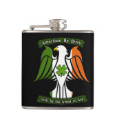 Amerikaan van Birth, Iers van de Grace of God Eagl Heupfles (Voorkant)
