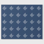 Amerikaan van geboorte, land van keuze cadeaupapier (Vlak)