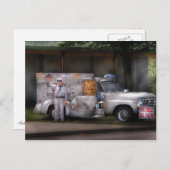 Amerikaan - We verkopen Ice Cream Briefkaart (Voorkant / Achterkant)