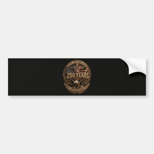 Amerikaans 1776 2026 250ste 4 juli Onafhankelijkhe Bumpersticker