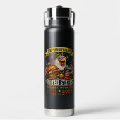 Amerikaans 1776 2026 250ste 4 juli Onafhankelijkhe Waterfles (Voorkant)