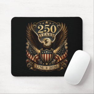 Amerikaans 1776 2026 250ste 4de Juli Patriotische Muismat