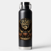 Amerikaans 1776 2026 250ste 4de Juli Patriottische Waterfles (Voorkant)
