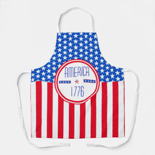 Amerikaans 1776 patriottisch schort