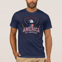 Amerikaans 250-jarig T-shirt