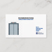 Amerikaans, 8,9 cm x 5,1 cm Visitekaartje (Voorkant)