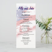 Amerikaans Abstract menu voor ongewenste ontvangst (Staand voorkant)