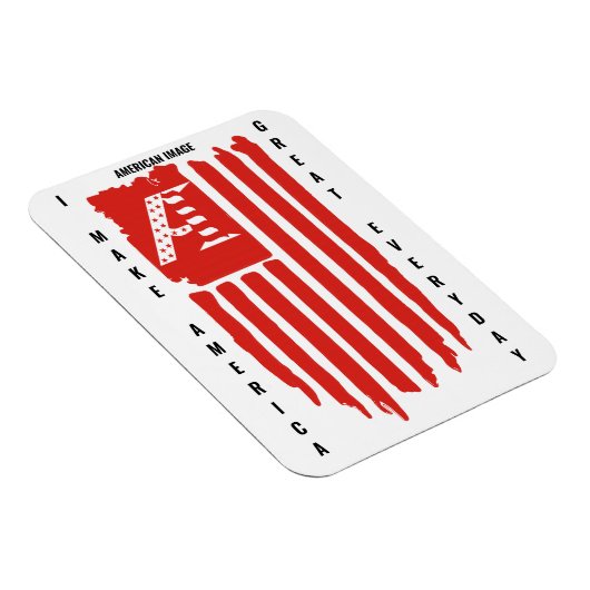 Amerikaans Afbeelding Magnet Magneet (Rechterzijde)