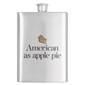 Amerikaans als Apple Pie Flacon (Voorkant)