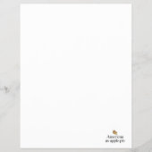 Amerikaans als Apple Pie Flyer (Voorkant)