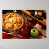 Amerikaans als Apple Pie Poster (Voorkant)