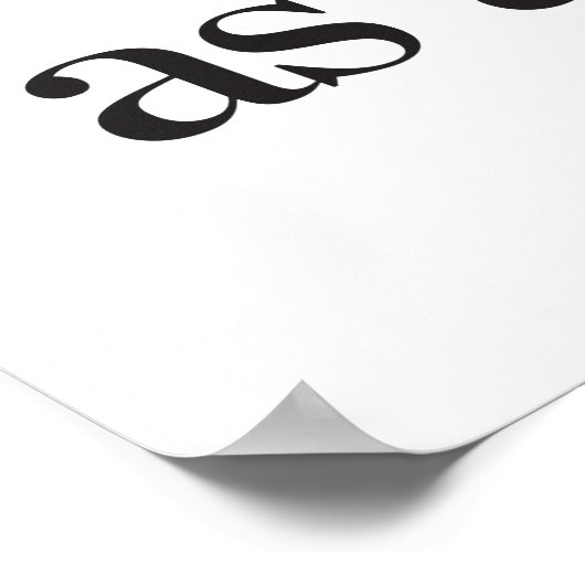 Amerikaans als Apple Pie Poster (Hoek)