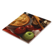 Amerikaans als Apple Pie Tegeltje (Zijkant)
