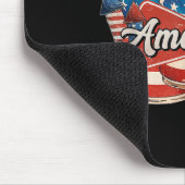 Amerikaans Ameri Kan 4 juli Retro Usa Bier Patr Muismat (Hoek)