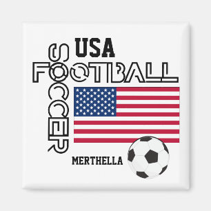 Amerikaans-Amerikaans persoonlijk Football Magneet