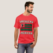 Amerikaans-Amerikaans T-shirt (Voorkant volledig)