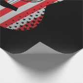 Amerikaans-Amerikaanse gitaarmuzikant verhit Cadeaupapier (Hoek)