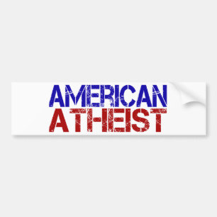 Amerikaans atheïst bumpersticker