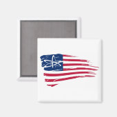 Amerikaans atheïst magneet (Voorkant / Achterkant)