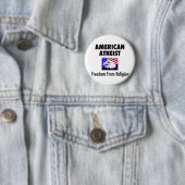 Amerikaans atheïst ronde button 5,7 cm (In situ)