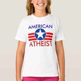 AMERIKAANS ATHEIST T-SHIRT