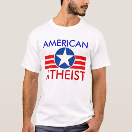 AMERIKAANS ATHEIST T-SHIRT