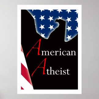 Amerikaans atheïstisch Poster