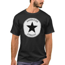Amerikaans atheïstisch T-shirt