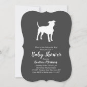 Amerikaans Baby shower Staffordshire Terrier Dog Kaart (Voorkant)