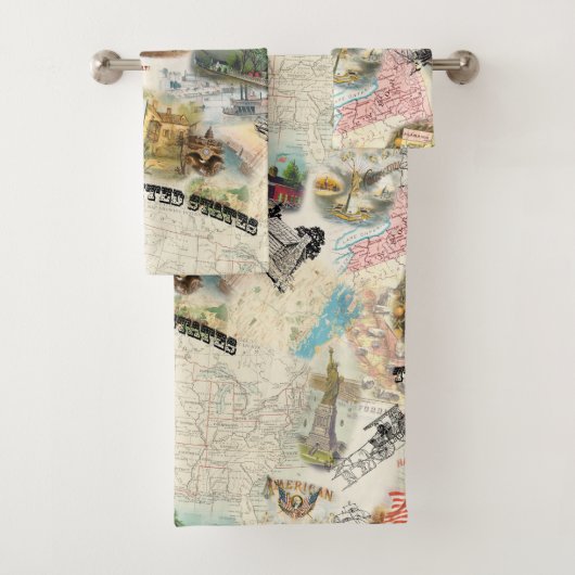  Amerikaans Bad Handdoek (Insitu)