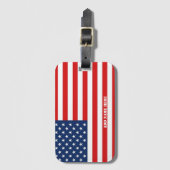 Amerikaans Bagagelabel (Voorkant (verticaal))