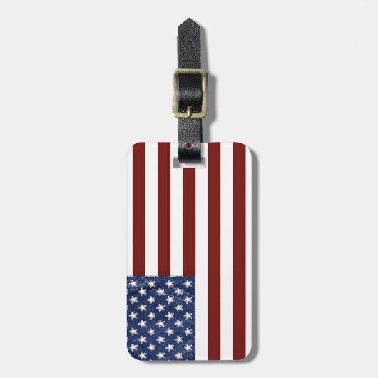 Amerikaans Bagagelabel (Voorkant verticaal)