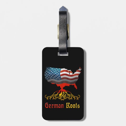 Amerikaans Bagagelabel (Achterkant verticaal)