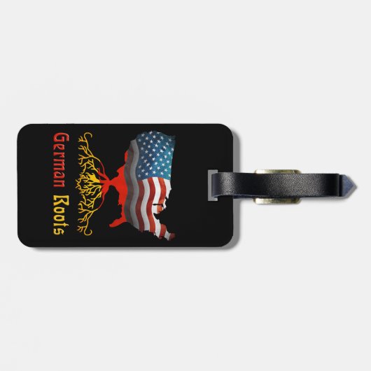 Amerikaans Bagagelabel (Achterkant horizontaal)