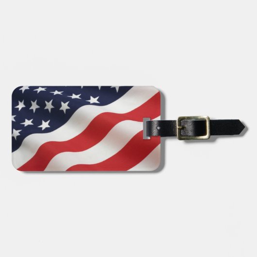 Amerikaans bagagelabel (Voorkant horizontaal)