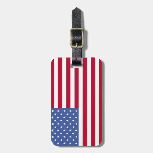 Amerikaans Bagagelabel (Voorkant verticaal)
