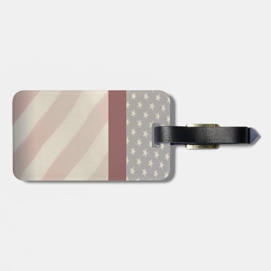 Amerikaans Bagagelabel van Vrijheid (Achterkant horizontaal)