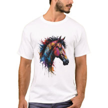 Amerikaans Basjkiers Curly Horse T-shirt