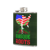 Amerikaans-Baskische Roots-heupkolf Heupfles (Links)