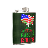 Amerikaans-Baskische Roots-heupkolf Heupfles (Rechts)