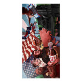 Amerikaans BBQ Propaganda Poster (geen tekstversie (Voorkant)