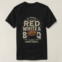 Amerikaans BBQ Rood Wit Blauw 4 juli 