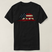 Amerikaans Beer T-shirt (Design voorkant)