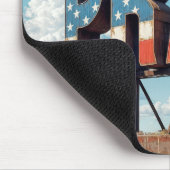 Amerikaans bidbord op landbouwgrond muismat (Hoek)